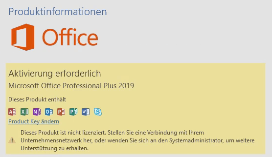 Microsoft Office 2019 Professional Plus als sofort Download